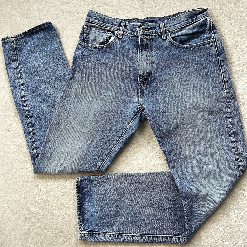 Levi's Made & Crafted 551 Z Jeans Mens 31x32 Straight Denim Cotton Faded